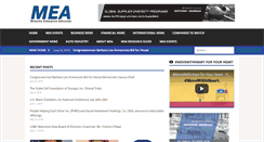 Desktop Screenshot of meamagazine.com